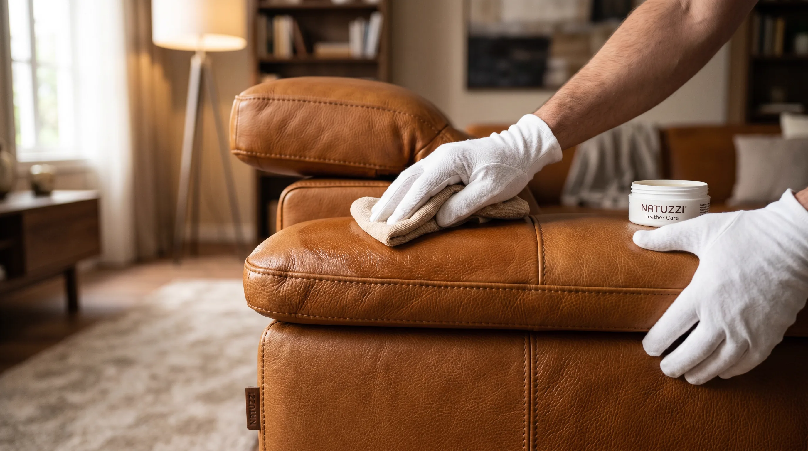 Natuzzi sofa restoration